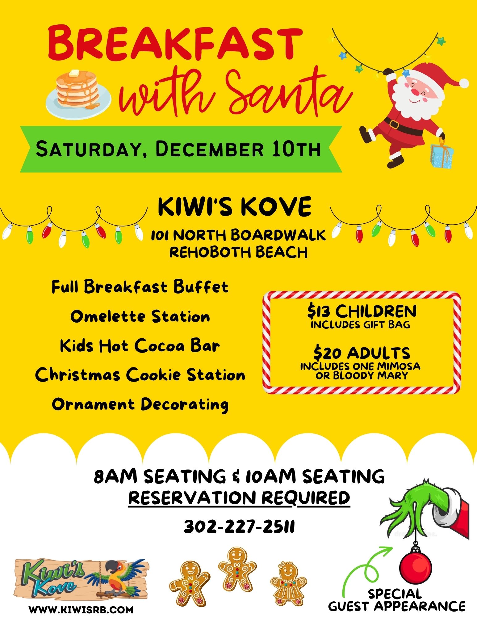 Breakfast with Santa Atlantic Sands Hotel